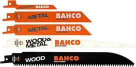 Bahco Tiesinių pjūklų geležtės Bahco Sandflex Bi-metal, 5 vnt.