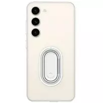 SAMSUNG EF-XS911CTE Clear Standing Cover for Galaxy S23, Transparent