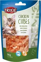 Trixie Cat treats: Premio Chicken Cubes, 50g.