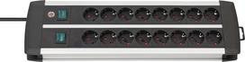 No Name Brennenstuhl Steckdosenleiste Premium-Duo-Alu-Line 2x8x 3m