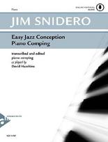 Easy Jazz Conception Piano Comping: Transcribed and edited piano comping as played by David Hazeltine. Klavier. Lehrbuch.