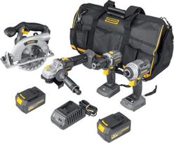 No Name TOOL SET 4 TOOLS 2X4AH 18V