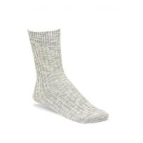 Birkenstock Cotton Slub W Gray/White 1008032 (BK341-a) kojinės