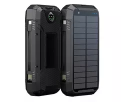PowerNeed S20000Q mobiliojo įrenginio kroviklis Universalus Lightning, Saulinis, USB Belaidis įkrovimas Spartusis įkrovimas Lauke
