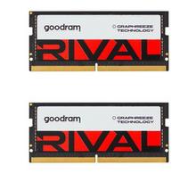 Goodram SODIMM DDR5 2x32GB 5600MHz CL40 DR RIVAL atminties modulis 64GB 5600 MT/s 262-pin SO-DIMM