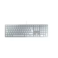 "CHERRY TAS KC 6000 C FOR MAC Corded DE-Layout silver/white"