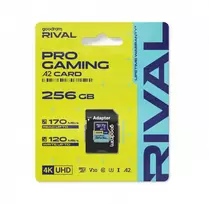 GOODRAM microSDXC 256GB V30 A2 UHS I U3 RIVAL + adapter