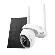 TP-LINK Tapo C665G rinkinys / Išorinė IP kamera ir saulės baterija / 3848 x 2168 / IP65 / MicroSD / „Wi-Fi“ ir LTE