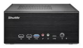 Shuttle Slim PC XB860G2 3,5L dydžio kompiuteris Juoda Intel B860 LGA 1851 (Socket V1)