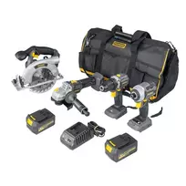 TOOL SET 4 TOOLS 2X4AH 18V