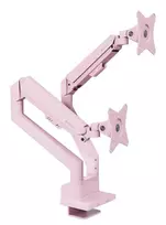 Arozzi AZ-ALZARE-NEO-DUO-PNK monitoriaus laikiklis arba stovas 81,3 cm (32") Stalas Rožinė