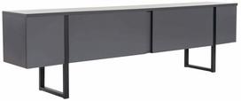 Televizoriaus spintelė Nordure Serenity, antracito sp./juoda sp., 29.5 cm x 180 cm x 50 cm