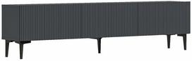 Televizoriaus spintelė Kalune Design Oscar, antracito sp., 31.4 cm x 180 cm x 45 cm