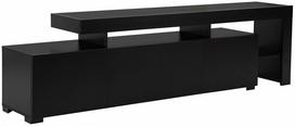 Televizoriaus spintelė Kalune Design Beliz, juoda sp., 37 cm x 192 cm x 53 cm