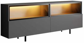 Televizoriaus spintelė Kalune Design Ekol Up, antracito sp., 32 cm x 180 cm x 67 cm