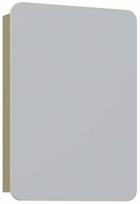 Pakabinama vonios spintelė su veidrodžiu Kalune Design Orbit, ruda sp., 16 cm x 50 cm x 71 cm