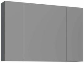 Pakabinama vonios spintelė su veidrodžiu Kalune Design Bari, matinė antracito sp., 16 cm x 97 cm x 66 cm