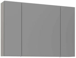 Pakabinama vonios spintelė su veidrodžiu Kalune Design Bari, matinė kašmyro sp., 16 cm x 97 cm x 66 cm