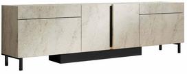 Televizoriaus spintelė Kalune Design Paris, travertine sp., 32 cm x 180 cm x 50 cm