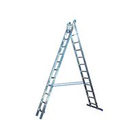 Dviejų dalių aliuminės kopėčios VHR H 2x11