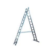 Dviejų dalių aliuminės kopėčios VHR H 2x12