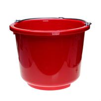 Raudonas plastmasinis kibiras 29881-1 12 l