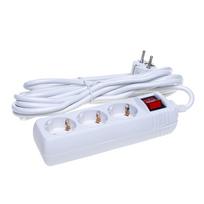 Ilgintuvas Realtek G03MK, 5 m, 3 lizdai, su jungikliu