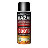 Karščiui atsparūs dažai HANSA 910, juoda, 400 ml