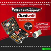 G8109 Irankių ir akum.gręžt.rinkinys + Li-ion akumuliatorius