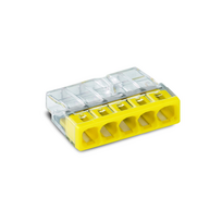 Universalioji jungtis kietiems laidams Wago SWAGO 2,5x5 mm, 20 vnt.