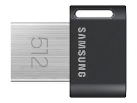 Samsung | FIT Plus | MUF-512AB/APC | 512GB | USB 3.2 Gen 1 | Gray