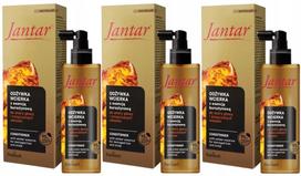 3 vnt. Jantar plaukų kondicionierius su gintaro esencija, 100 ml, skatinantis naujų plaukų augimą