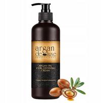 Cynos Argan de Luxe kremas su argano aliejumi garbanotiems ir banguotiems plaukams, garbanų aktyvatorius