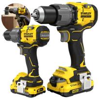 Akumuliatorinis gręžtuvas-suktuvas Stanley Fatmax 18V 2x2.0Ah V20 SFMCD715D2K