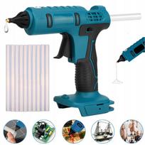 Belaidis karšto klijavimo pistoletas 11mm, suderinamas su Makita 20V + 10 klijų lazdelių