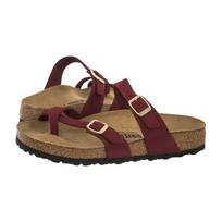 Birkenstock Mayari Zinfanden Leather 1032952 (BK387-a) Moteriški batai/šlepetės