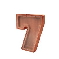 Medoyoh medinė taupyklė su skaičiumi 7 (23 cm)