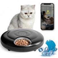 Šlapio maisto dozatorius katėms – Peluvio Nube Black