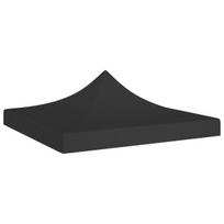 Proginės palapinės stogas, juodas, 2x2m, 270 g/m²