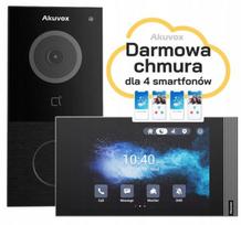 Akuvox Ip vaizdo domofonas: 8" monitorius, 2mpx kamera, Wifi