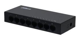Dahua SG1008-EUR jungiklis 8 prievadai, nevaldomas, 10/100/1000M, 16Gbit/s, 11.9Mpps