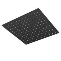 Dušo galvutė Granitan Slim Square juoda 30 cm