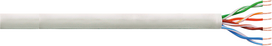 „LogiLink U/UTP“ diegimo kabelis, Cat6, 100 m, baltas (CPV0033)