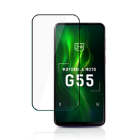 Motorola Moto G55 5G - 3mk HardGlass Max Lite Juodas