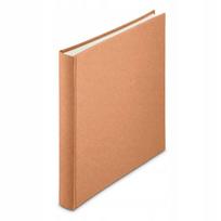 Nuotraukų albumas - Rudas - 30 x 30 cm - 80 puslapių - Kraft popierius - Bambuko popierius