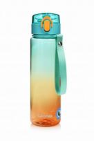 Casno Aura 560 ml vandens buteliukas - žaliai-oranžinis