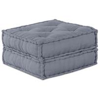 vidaXL Modulinė sofa 2 pcs Pilka 140 x 70 x 36 cm Audinys