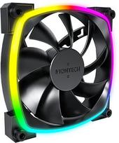 Montech Kompiuterio korpuso ventiliatorius AX120PWM AX120PWMBLACK, 120mm, 720-1760RPM, 1x9 mentės, 27dB, 1.8mmH2O, RGB apšvietimas