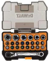 Grąžtas Sukimo antgalių komplektas DeWalt DT70906; 24 vnt.