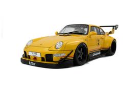 Diecast Modelis Solido S1808507 Porsche 911 Rwb Bodykit Cinderella Yellow 2020 1/18